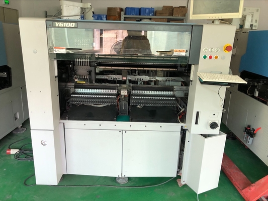 Yamaha YG100/YG100R PCB Pick And Place Machine For 0402 SOP SOJ