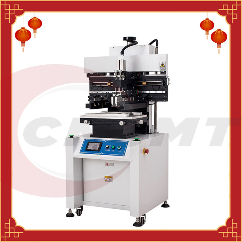 HN350 Semi Automatic SMT Stencil Printer 100W 50hz Right Left