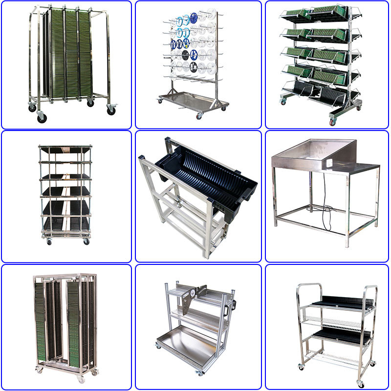 Anti Static PCB Handling Equipment SS201 ESD PCB Storage Racks