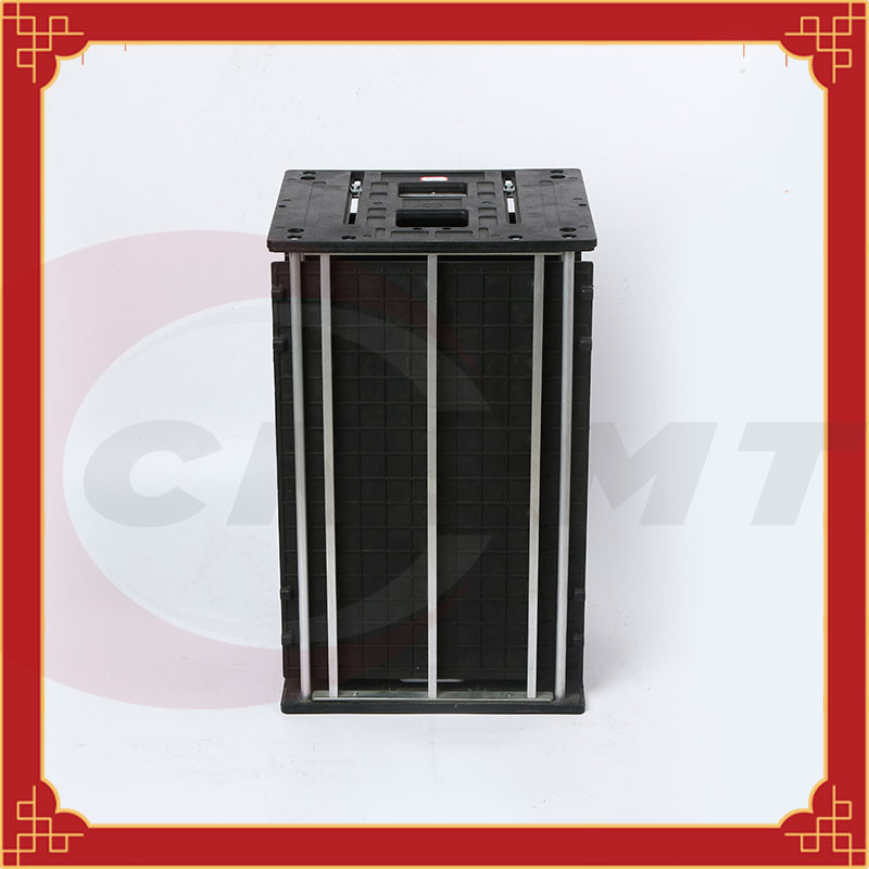 Plastic PCB Storage PCB Magazine Rack ESD Handle 254mm 5 Sheets